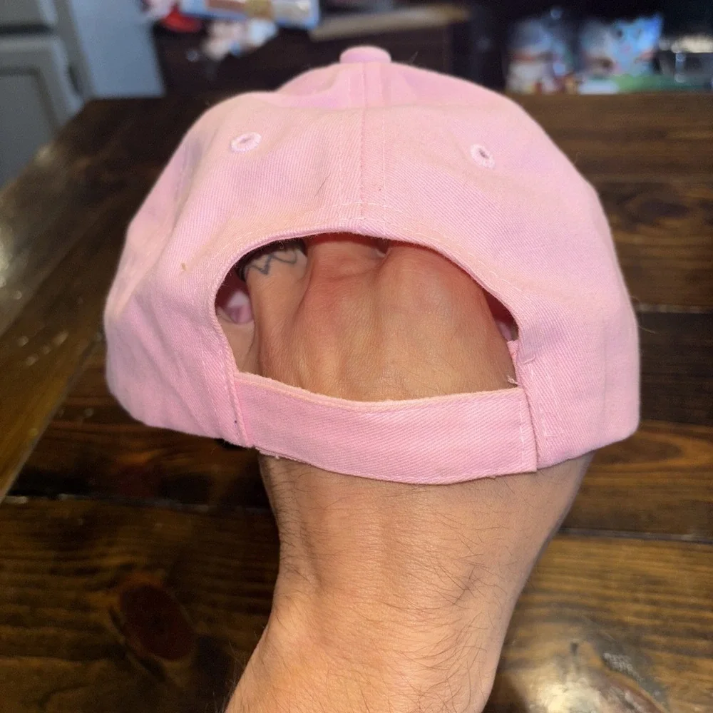 Aspen‎ Colorado Baseball Cap Hat Pink Silver Metallic Lettering Adjustable Pink